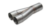 Exhaust Pipes, Systems and Components - Y-Pipe Merge Collectors - Vibrant Performance - Vibrant Performance Slip-On Collector Merge Collector 2 into 1 2" Primary Tubes - 2-1/2" Outlet
