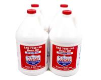 Lucas Oil Products Transmission and Differential Gear Oil 75W140 Synthetic 1 gal - Set of 4