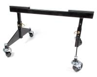 Jack Stands and Components - Frame Stands and Dollies - King Racing Products - King Racing Products Chassis Quick Stands Frame Stand Steel Black Powder Coat Sprint Chassis - Pair