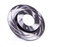 Strange Engineering Front Brake Rotor Driver Side Directional/Slotted 10.000" OD - 0.200" Thick