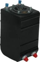 RCI 1 gal Fuel Cell 6 x 6 x 12" Tall 8 AN Male Outlet 8 AN Male Vent - Plastic
