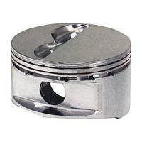 JE Pistons 18 Degree Flat Top Piston Forged 4.155" Bore 1/16 x 1/16 x 3/16" Ring Grooves - Minus 6.0 cc