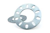 Rough Country - Rough Country 5 x 5.50" Bolt Pattern Wheel Spacer 1/4" Thick Aluminum Natural - Pair