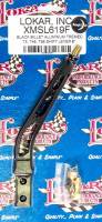 Lokar Single Bend Shifter Stick 6" Aluminum Black Anodize - T5/T45/T56