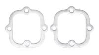 REMFLEX EXHAUST GASKETS 3.177 x 4.500" Rectangle Collector Gasket 4 Bolt Graphite Street and Performance Headers - (Pair)