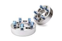 Rough Country - Rough Country 5 x 4.50" Bolt Pattern Wheel Spacer 1-1/2" Thick Aluminum Natural - Pair