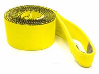 Trailer & Towing Accessories - Tow Ropes and Straps - Tuflex - Tuflex 4" Wide Tow Strap 20 ft Long 30,000 lb Capacity Nylon - Yellow