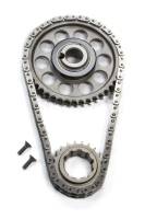 ROLLMASTER-ROMAC Red Series Timing Chain Set Double Roller Keyway Adjustable 0.005" Shorter - Needle Bearing