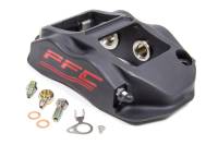 Brake Systems And Components - Disc Brake Calipers - PFC Brakes - PFC Brakes LH Brake Caliper Front 4 Piston Aluminum - Red