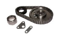 Timing Components - Timing Chain Sets - Comp Cams - Comp Cams Double Roller Timing Chain Set Keyway Adjustable 24 Tooth Reluctor Billet Steel - LS2