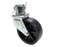 Trailer & Towing Accessories - Pro Series - Pro Series Pull Pin Trailer Jack Wheel 6" Caster Steel Zinc Oxide - Each