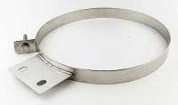 Pypes Performance Exhaust Stack Clamp Exhaust Clamp 8" Diameter Stainless Polished - Each