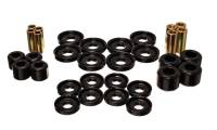 Bushings and Mounts - NEW - Front Control Arm Bushings - NEW - Energy Suspension - Energy Suspension Hyper-Flex Control Arm Bushing Front Upper/Lower - Dodge Fullsize Truck 2003-09 - Black