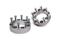 Rough Country - Rough Country 8 x 6.50" Bolt Pattern Wheel Spacer 2" Thick Aluminum Natural - Pair