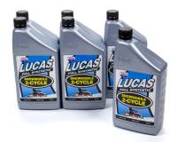 Lucas Oil Products Snowmobile Motor Oil Synthetic 1 qt - Set of 6