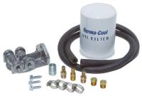 Perma-Cool - Perma-Cool Deluxe System Remote Transmission Filter Kit Fittings/Filter/Filter Mount/Hardware/Hose