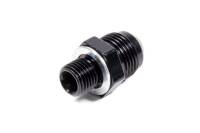 Fragola Performance Systems Adapter Fitting Straight 8 AN Male to 1/4" NPSM Male Aluminum - Black Anodize