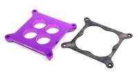 Air & Fuel Delivery - MagnaFuel - MagnaFuel 1/2" Thick Anti-Reversion Plate 1.687" Bores Square Bore Gasket Included - Aluminum