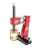 LSM Racing Products Heavy Duty Valve Spring Compressor Head-On Bolt-On Aluminum - Red Anodize