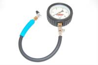 Tools & Pit Equipment - AED Performance - AED Performance Pro Series Tire Pressure Gauge 0-15 psi Analog 4" Diameter - White Face
