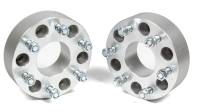 Rough Country - Rough Country 6 x 5.50" Bolt Pattern Wheel Spacer 2" Thick Aluminum Natural - Pair