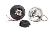 Body & Exterior - Racing Power - Racing Power 5-3/4" OD Headlight H4 Bulb Amber Turn Signal Bulb Glass/Steel - Universal