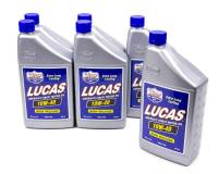 Lucas Oil Products High Performance Motor Oil 10W40 Conventional 1 qt - Set of 6