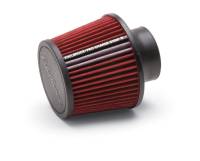 Universal Conical Air Filters - 5-1/2" Conical Air Filters - Edelbrock - Edelbrock Pro-Flo Air Filter Element Conical 5-1/2" Base - 4-3/4" Top Diameter - 6-1/2" Tall - Chrome/Red