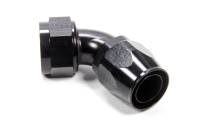 XRP Hose End Fitting 60 Degree 20 AN Hose to 20 AN Female Aluminum - Black Anodize