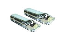 Specialty Products Stock Height Valve Covers Baffled Breather Holes Steel - Chrome