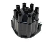 PerTronix Performance Products Socket Style Distributor Cap Brass Terminals Clamp Down Black - Vented