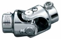Flaming River Single Joint Steering Universal Joint 3/4" Double D to 3/4" Double D Stainless Polished - Universal