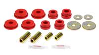 Differentials and Components - Differential Housing Mount Bushings - Prothane Motion Control - Prothane Motion Control Polyurethane Differential Housing Mount Bushing Red - Mitsubishi EVO 1995-2006