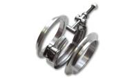Exhaust Clamps - V-Band Clamps - Vibrant Performance - Vibrant Performance 2-3/4" OD Tubing V-Band Clamp Assembly Stainless - Natural