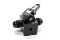 Fuel System Fittings, Adapters and Filters - Fuel System Shut-Off Valves - King Racing Products - King Racing Products Fuel Shut Off Shut Off Valve Inline 6 AN Male Inlet/Outlet Aluminum - Black Anodize