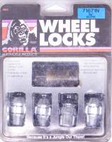 Wheel and Tire Hardware and Fasteners - Wheel Locks and Keys - Gorilla Automotive Products - Gorilla Automotive Gorilla Wheel Lock Acorn 1/2-20" Thread Spline Drive - 60 Degree Seat