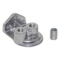 Perma-Cool Single Filter Remote Oil Filter Mount 3/4-16" Thread Two 3/8" NPT Ports Bolt-On - Upward Facing Ports