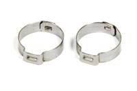 Fragola Performance Systems Band Hose Clamp Push Lock Clamp 8 AN Stainless - Natural