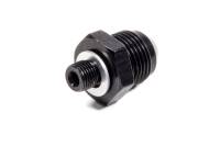 Metric Fittings and Adapters - Metric Male to Male AN Flare Adapters - Fragola Performance Systems - Fragola Performance Systems Adapter Fitting Straight 8 AN Male to 10 mm x 1 Male Aluminum - Black Anodize