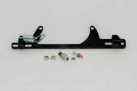 Throttle Cables, Linkages, Brackets and Components - Throttle Cable Brackets - AED Performance - AED Performance Carb Mount Throttle Cable Bracket Return Spring Aluminum Black Anodize - GM Cable