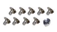 Quick Turn Fasteners and Components - Quick Turn Fasteners - Triple X Race Components - Triple X Race Co. Large Flush Head Quick Turn Fastener Slotted 7/16 x 0.500" Aluminum - Natural