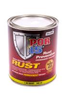 Paints, Coatings  and Markers - Rust Preventive Paints - POR-15 - Por-15 Rust Preventive Paint Urethane Silver 1 qt Can - Each