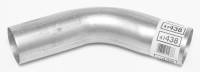 Exhaust Pipes, Systems and Components - Exhaust Pipe - Bends - DynoMax Performance Exhaust - DynoMax Performance Exhaust 45 Degree Exhaust Bend 2-1/2" Diameter 4" Radius 6 x 6" Legs - 16 Gauge