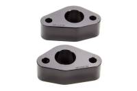 Water Pumps - Water Pump Spacers - Meziere Enterprises - Meziere Enterprises 0.900" Thick Water Pump Spacer O-Ring Seals Aluminum Black Anodize - Late Small Block Ford