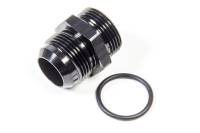 Triple X Race Co. Adapter Fitting Straight 16 AN Male to 16 AN Male O-Ring Aluminum - Black Anodize
