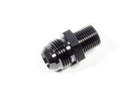 Triple X Race Co. Adapter Fitting Straight 12 AN Male to 1/2" NPT Male Aluminum - Black Anodize