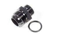 Triple X Race Co. Adapter Fitting Straight 16 AN Male to 12 AN Male O-Ring Aluminum - Black Anodize