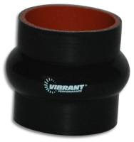 Air Intake Inlet Tubes, Elbows and Components - Air Intake Tubing Couplers - Vibrant Performance - Vibrant Performance Straight Tubing Coupler Hump 2" ID 3" Long - Silicone