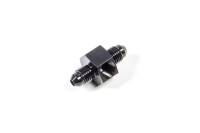 Gauge Components - Gauge Adapters and Fittings - Triple X Race Components - Triple X Gauge Adapter Fitting Straight 4 AN Male to 4 AN Male 1/8" NPT Gauge Port - Aluminum