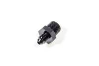Triple X Race Co. Adapter Fitting Straight 4 AN Male to 3/8" NPT Male Aluminum - Black Anodize
